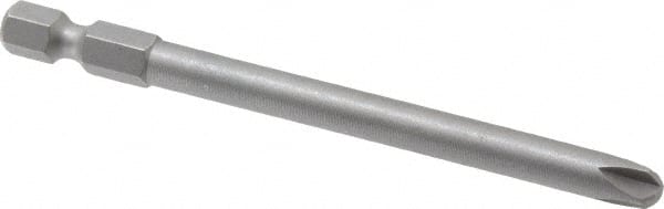 Power Screwdriver Bit: #10 Torq-Set Speciality Point Size, 1/4