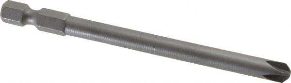 Power Screwdriver Bit: #8 Torq-Set Speciality Point Size, 1/4