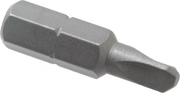 Power Screwdriver Bit: #3 Tri-Wing Speciality Point Size, 1/4