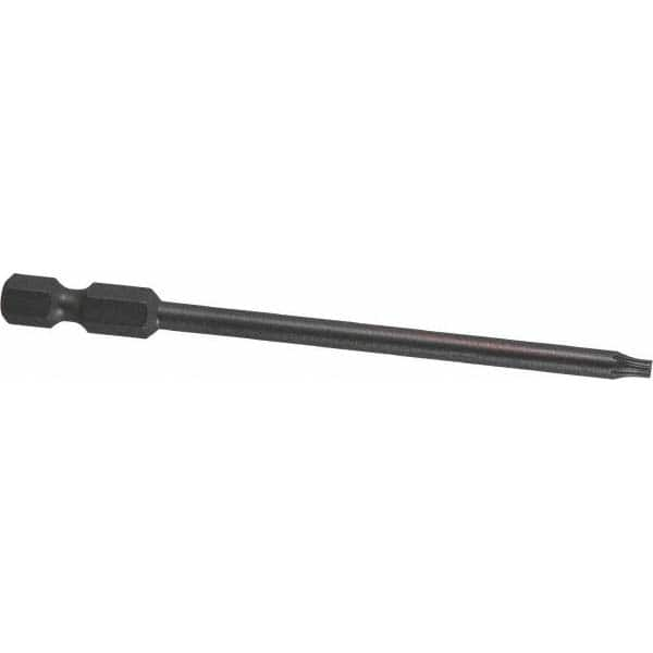 Power Screwdriver Bit: 10IP Torx, 10IP Speciality Point Size, 1/4