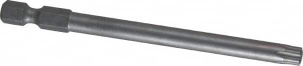 Power Screwdriver Bit: 30IP Torx, 30IP Speciality Point Size, 1/4