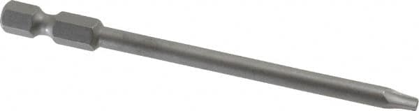 Power Screwdriver Bit: #1 Speciality Point Size, 1/4