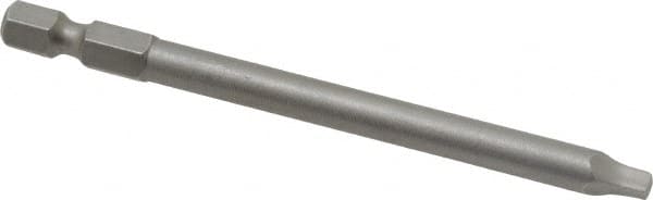 Power Screwdriver Bit: #2 Speciality Point Size, 1/4