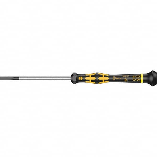 Precision & Specialty Screwdrivers, Shaft Length: 1.56in, 40mm , Handle Length: 97mm , Tether Style: Not Tether Capable  MPN:05030099001