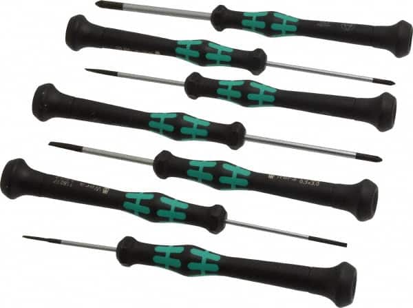 Screwdriver Set: 7 Pc, Phillips & Slotted MPN:05345271001