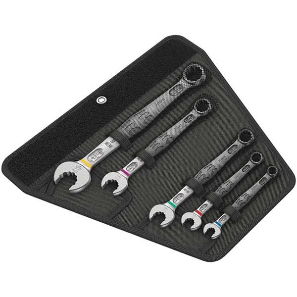 Combination Wrench Set: 5 Pc, 1/2