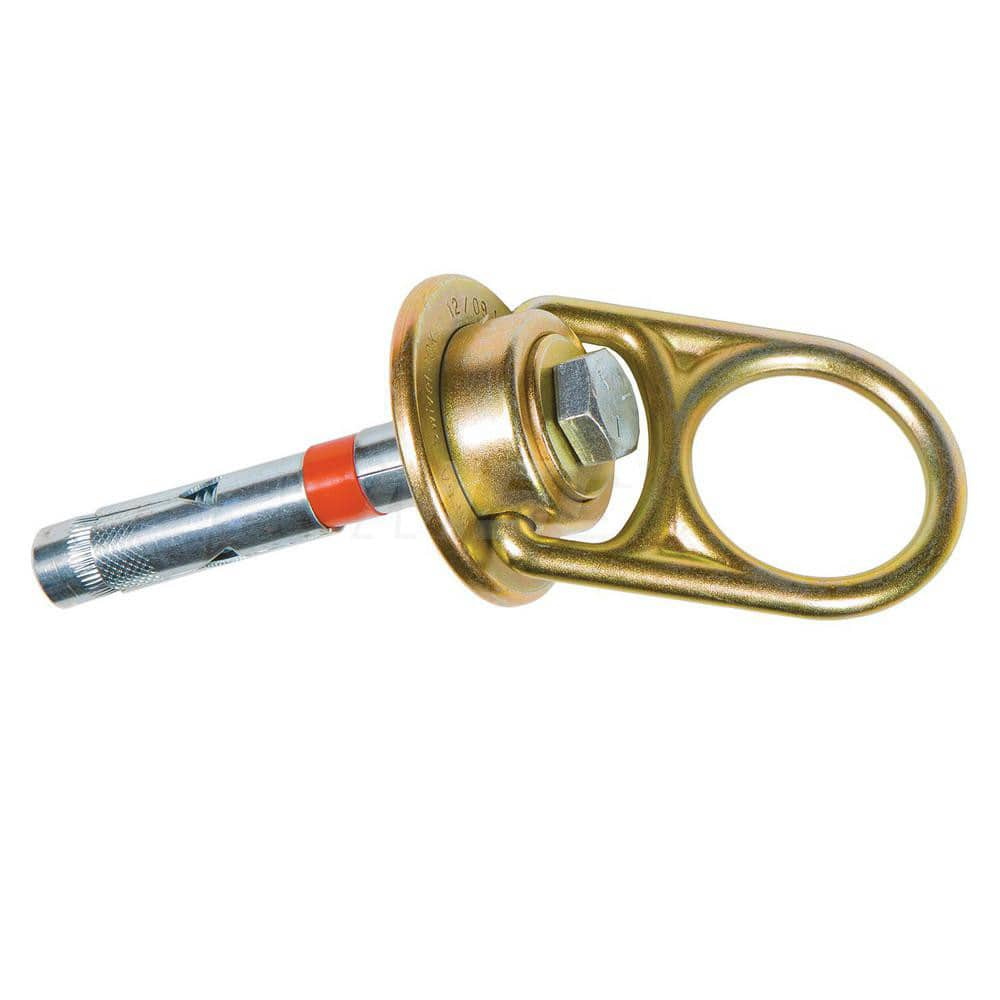 Anchors, Grips & Straps, Product Type: Swivel Anchor , Material: Steel , Connection Opening Size: 2.2500in , Color: Gold , Connection Type: Swivel D-Ring  MPN:A510001