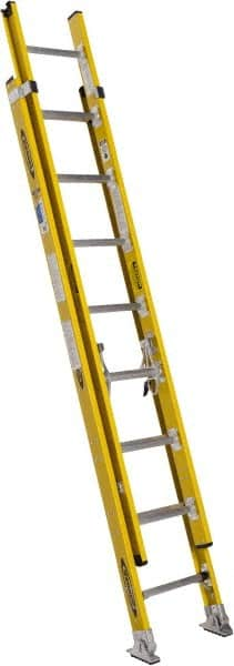 16' High, Type IAA Rating, Fiberglass Extension Ladder MPN:7116-2