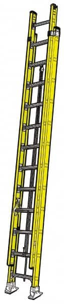 20' High, Type IAA Rating, Fiberglass Extension Ladder MPN:7120-2