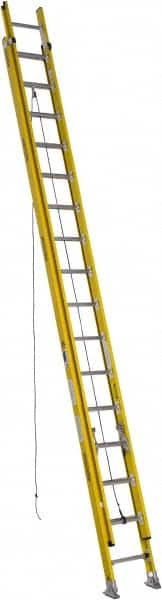 32' High, Type IAA Rating, Fiberglass Extension Ladder MPN:7132-2