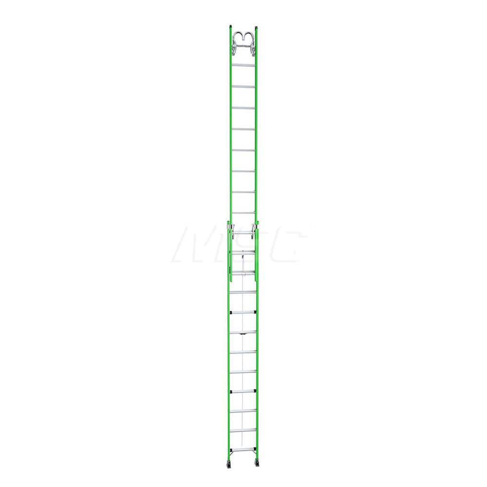 Extension Ladders, Type: Extension Ladder, Material: Fiberglass, Working Length: 29 Feet, Load Capacity (Lb.): 375, Extended Ladder Height: 32 MPN:B7124-2X9294