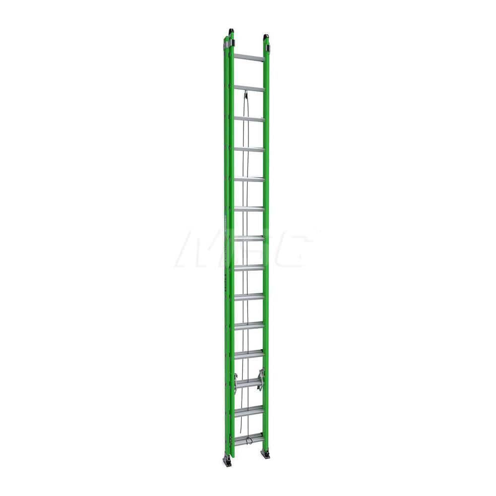 Extension Ladders, Type: Extension Ladder, Material: Fiberglass, Working Length: 25 Feet, Load Capacity (Lb.): 375, Extended Ladder Height: 28 MPN:B7128-2