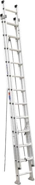 24' High, Type IA Rating, Aluminum Extension Ladder MPN:D1524-2