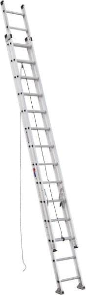 28' High, Type IA Rating, Aluminum Extension Ladder MPN:D1528-2