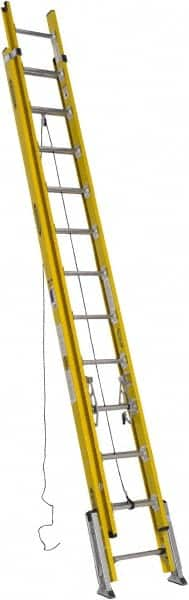 24' High, Type IAA Rating, Fiberglass Extension Ladder MPN:D7124-2LV