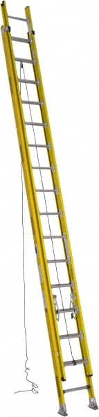 32' High, Type IAA Rating, Fiberglass Extension Ladder MPN:D7132-2