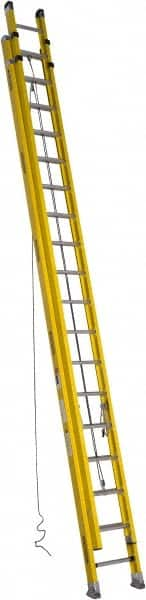 36' High, Type IA Rating, Fiberglass Extension Ladder MPN:D7136-2