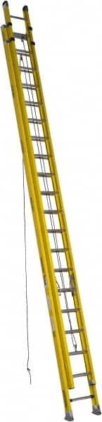 40' High, Type IA Rating, Fiberglass Extension Ladder MPN:D7140-2