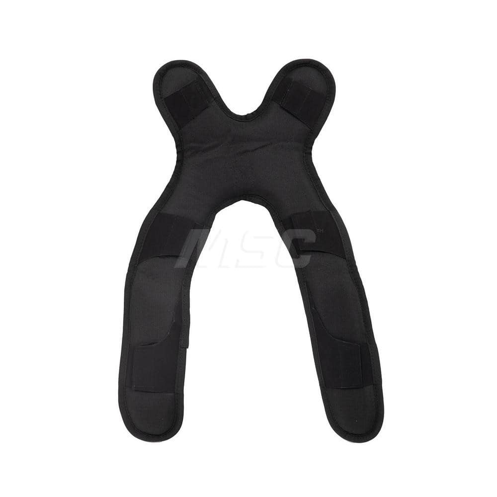 Fall Protection Harness back pad: Polyester, Black, Use with Harness MPN:M010003