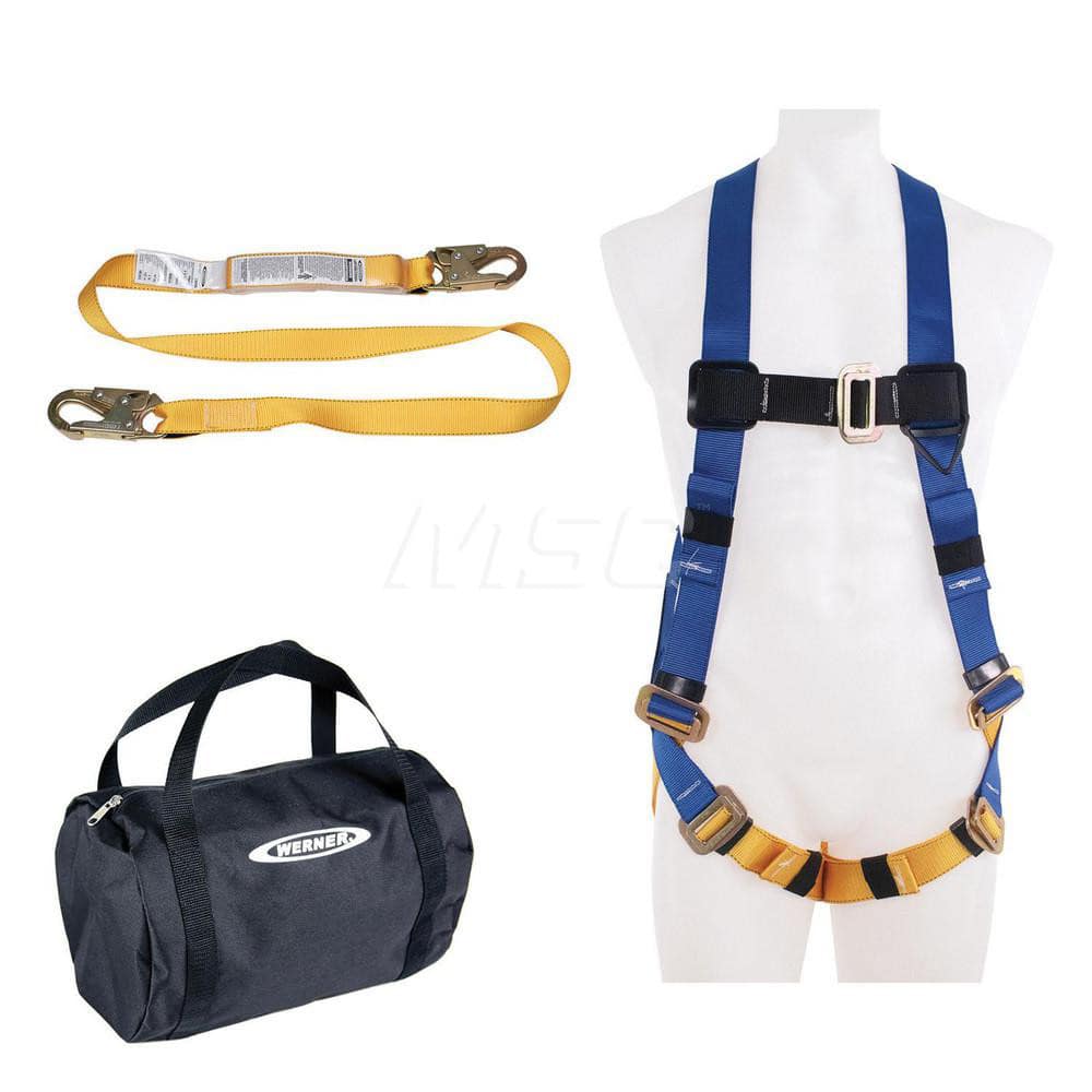 Fall Protection Kits, Kit Type: Aerial Kit , Application: Aerial , Lanyard Length: 6ft  MPN:K121013XHV4