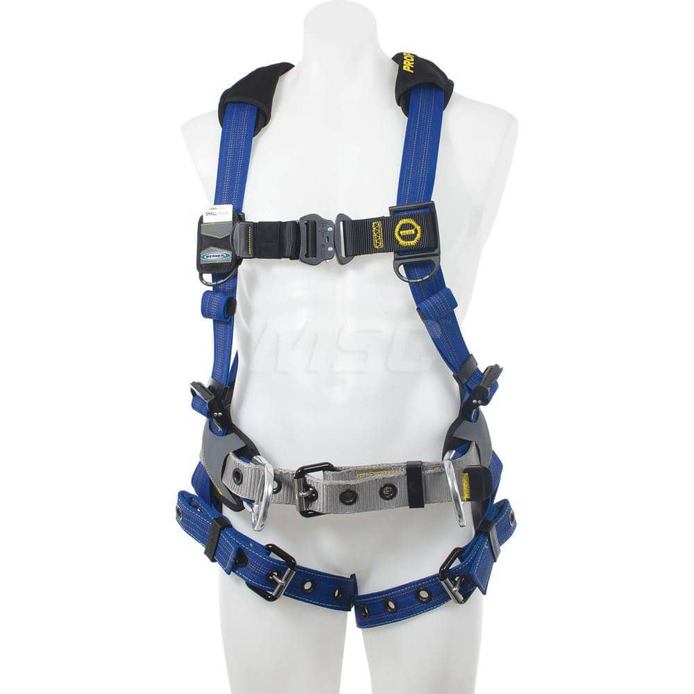 Fall Protection Harnesses: 400 Lb, Single D-Ring Style, Size X-Large, For Construction, Back MPN:H032104