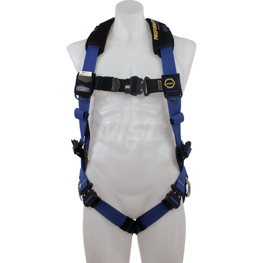 Fall Protection Harnesses: 400 Lb, Single D-Ring Style, Size Medium & Large, For Positioning, Back MPN:H033002