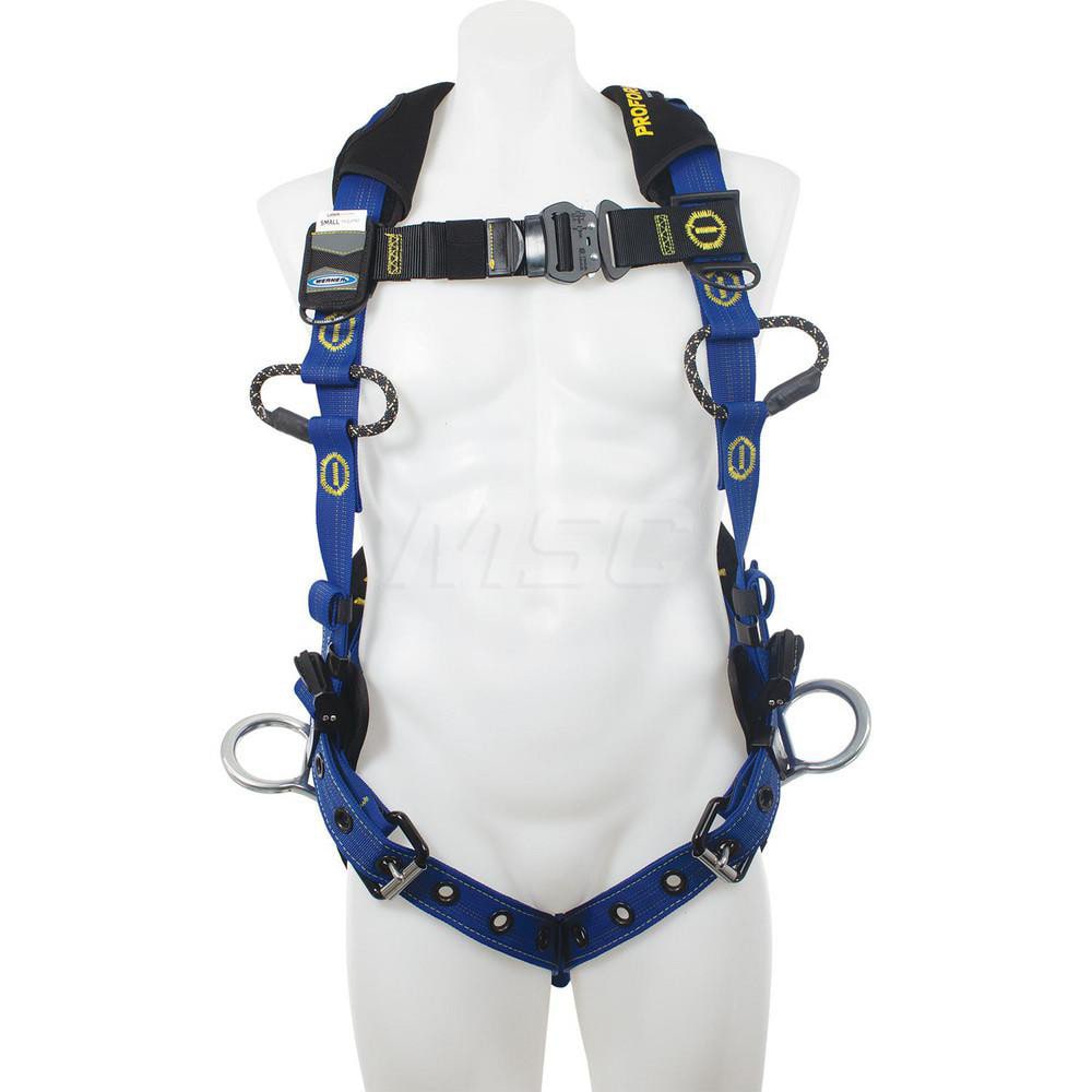Fall Protection Harnesses: 400 Lb, Single D-Ring Style, Size X-Large, For Climbing & Positioning, Back MPN:H062004