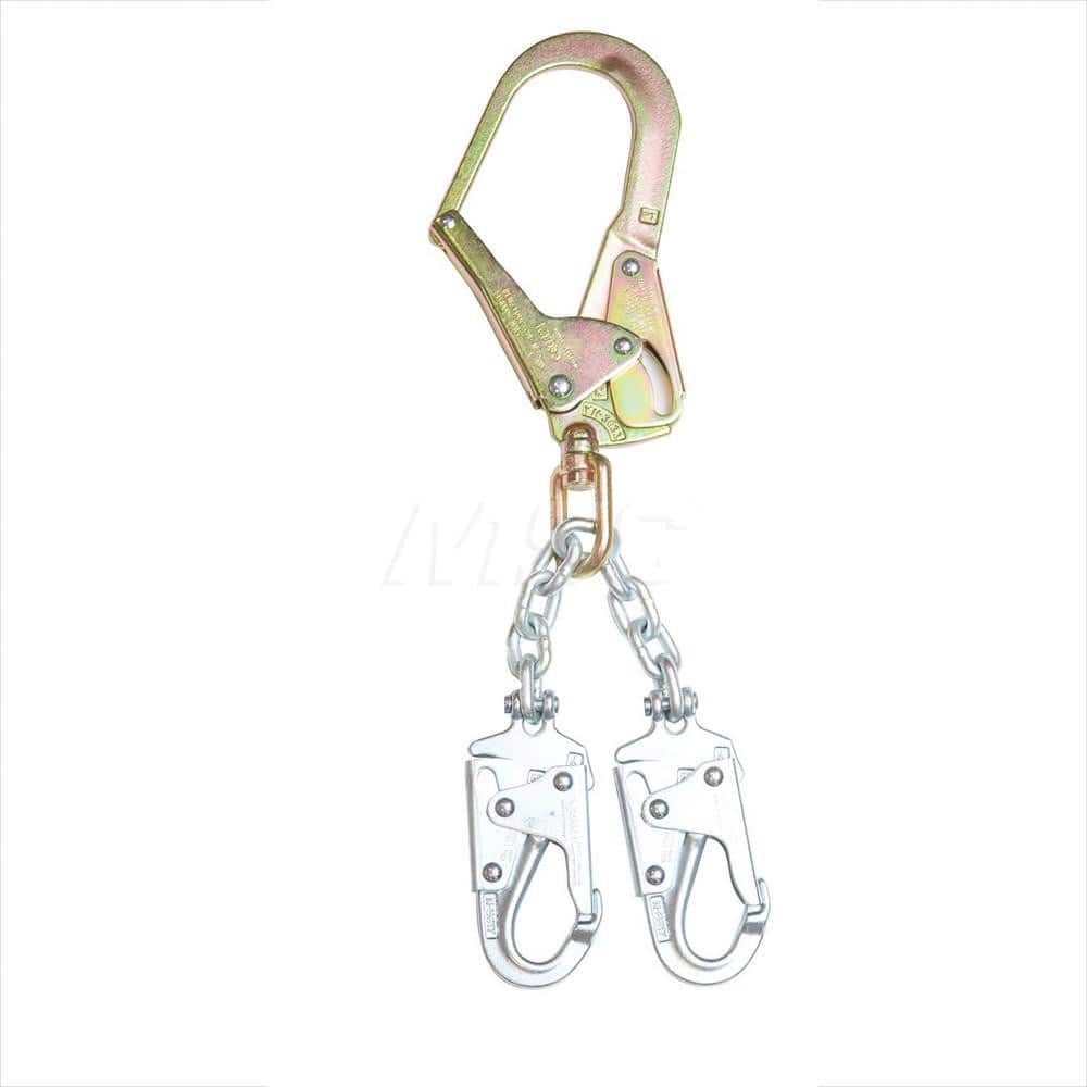 Lanyards & Lifelines, Load Capacity: 5000lb , Construction Type: Webbing , Harness Type: Positioning , Lanyard End Connection: Snap Hook  MPN:C191203