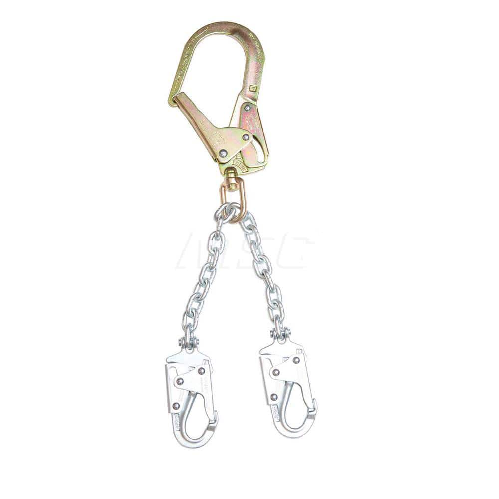 Lanyards & Lifelines, Load Capacity: 5000lb , Construction Type: Webbing , Harness Type: Positioning , Lanyard End Connection: Snap Hook  MPN:C191204