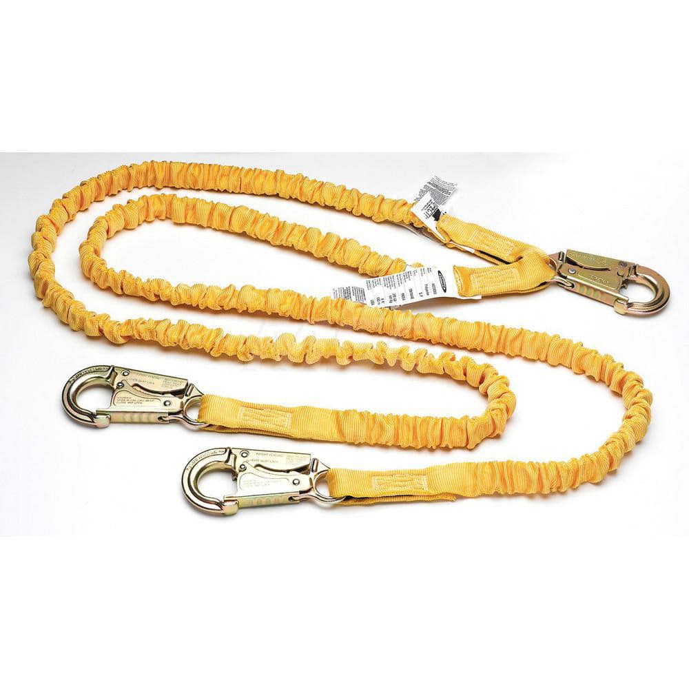 Lanyards & Lifelines, Load Capacity: 5000lb , Construction Type: Webbing , Harness Type: Ladder Climbing , Lanyard End Connection: Snap Hook  MPN:C441200