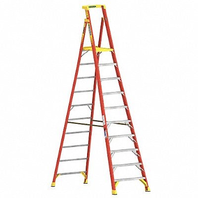 Podium Stepladder 9-1/2 ft Fiberglass MPN:PD6210