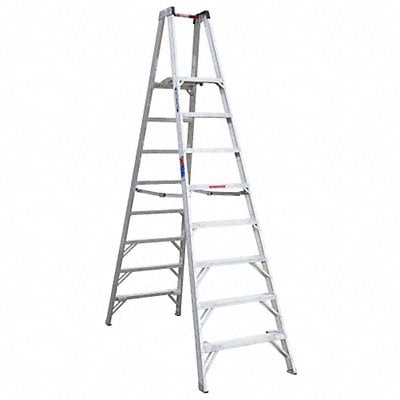 Twin Platform Stepladder 8 ft Alum 300lb MPN:PT378