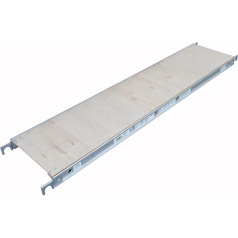 Scaffolding Planks & Stages, Type: Scaffold Board , Length (Feet): 10.000 , Width (Inch): 22 , Load Capacity (Lb.): 75.000 , Material: Aluminum Rails MPN:P22W-10