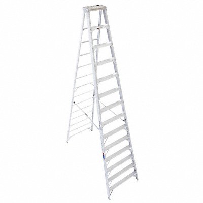 Stepladder Aluminum 14 ft H 300 lb Cap. MPN:414