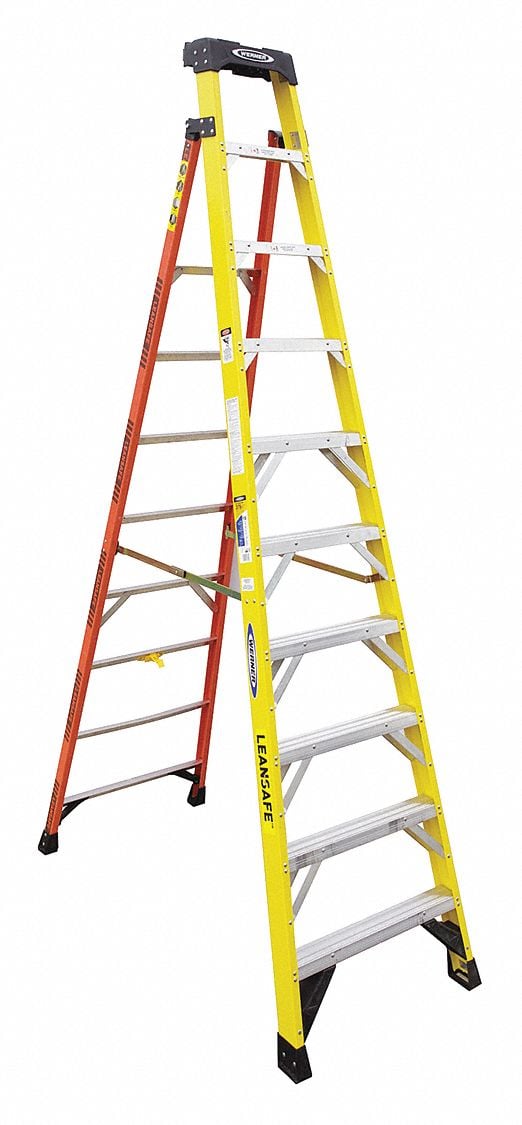 Stepladder 375 lb Load Cap. Fiberglass MPN:L7310