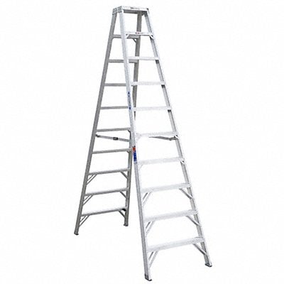 Twin Stepladder Aluminum IA 10 ft T370 MPN:T310