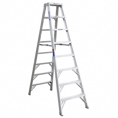 Twin Stepladder Aluminum IA 8 ft T370 MPN:T378