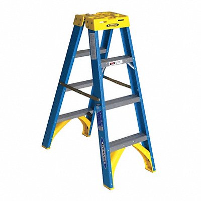 Twin Stepladder Fiberglass I 4 ft T6000 MPN:T6004