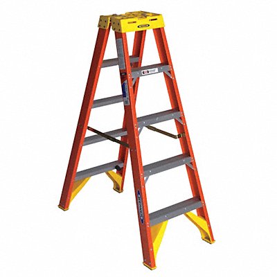 Twin Stepladder Fiberglass IA 5ft T6200 MPN:T6205