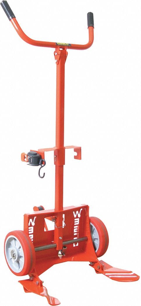 Drum Hand Truck 1000 lb Steel Orange MPN:240017