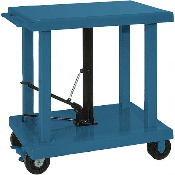 2,000 Lb Capacity Manual Hydraulic Post Lift Table MPN:260063