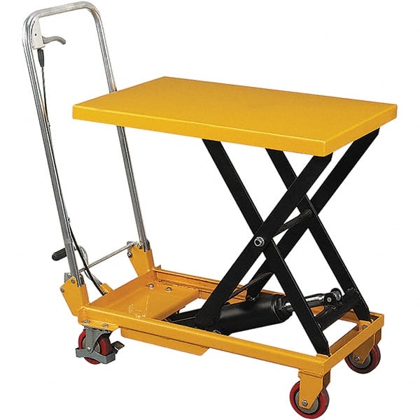 660 Lb Capacity Manual Hydraulic Scissor Lift Table MPN:260207