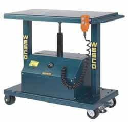 2,000 Lb Capacity Powered Post Lift Table MPN:261102