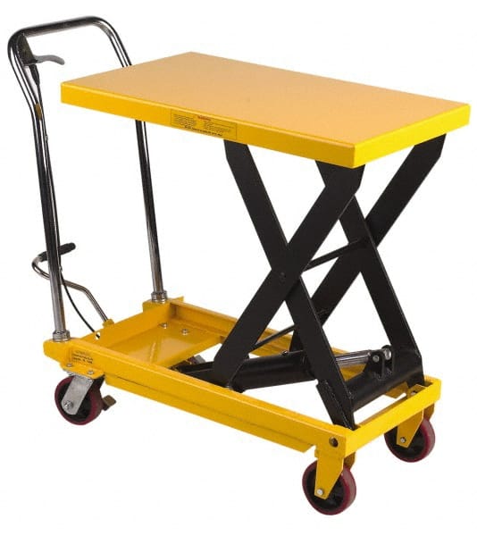 Mobile Air Lift Table: 1,650 lb Capacity, 16