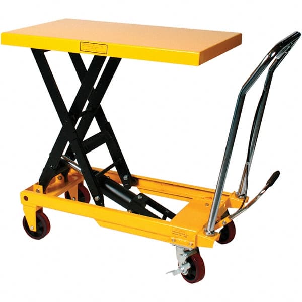 2,200 Lb Capacity Manual Hydraulic Scissor Lift Table MPN:272973