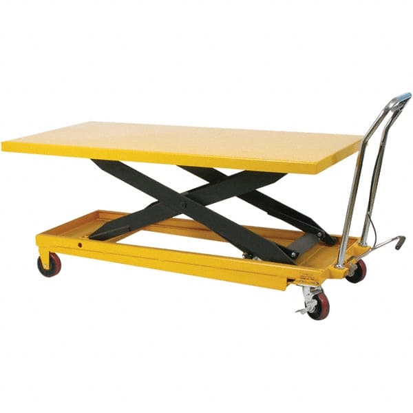 Mobile Air Lift Table: 1,100 lb Capacity, 11-1/4