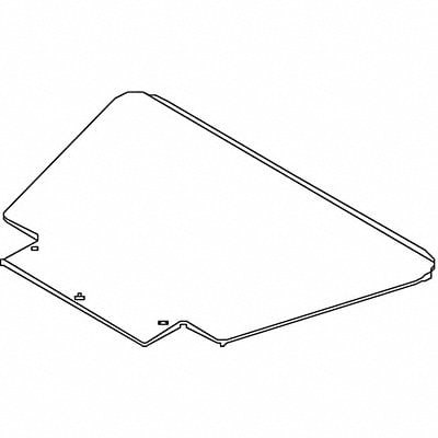 Nose Plate 18-1/2 W 9-1/2 D 350lb. MPN:274166