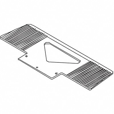 Nose Plate 23-1/4 W 7 D 350 lb. MPN:274170