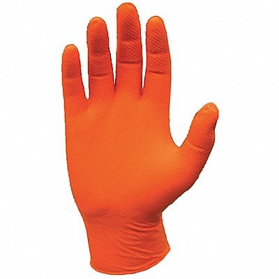 Disposable Gloves Nitrile Org M PK100 MPN:2940/M