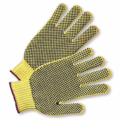 Cut Resistant Gloves Yellow/Blue M PK12 MPN:35KDBS/M